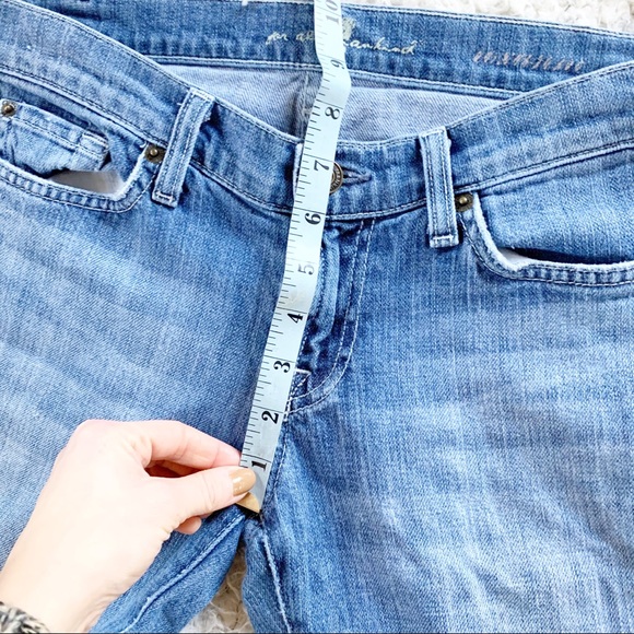 7 For All Mankind Roxanne Mid Rise Skinny Jeans - Picture 4 of 12